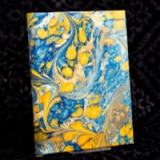 Marbled paper diaries