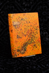 Orange Marbled Diary