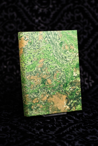 Green Marbled Journal